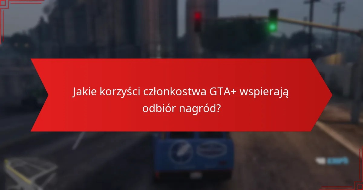 Jakie unikalne przedmioty są dostępne w ramach nagród za roszczenia GTA+ Partner?